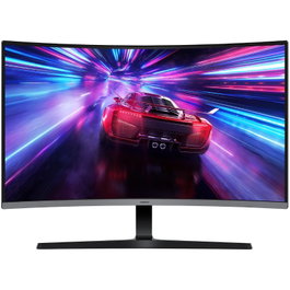 Samsung Monitor Curvo Profesional 32" Full HD 1500R, Panel VA, 100Hz, Modo Juego, Eye Saver, Flicker-Free, Negro, Modelo S32D390GAU / LS32D390GAUXEN
